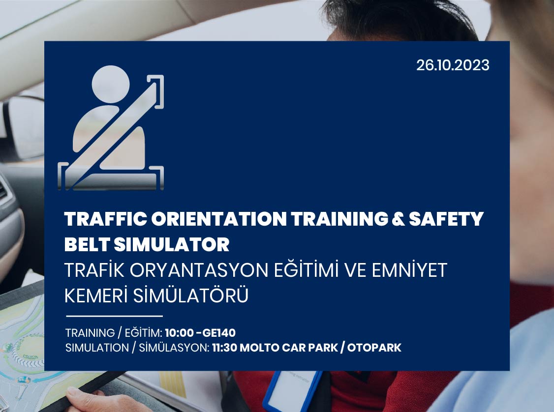 Trafik Oryantasyon E Itimi Emniyet Kemeri Sim Lat R Ciu