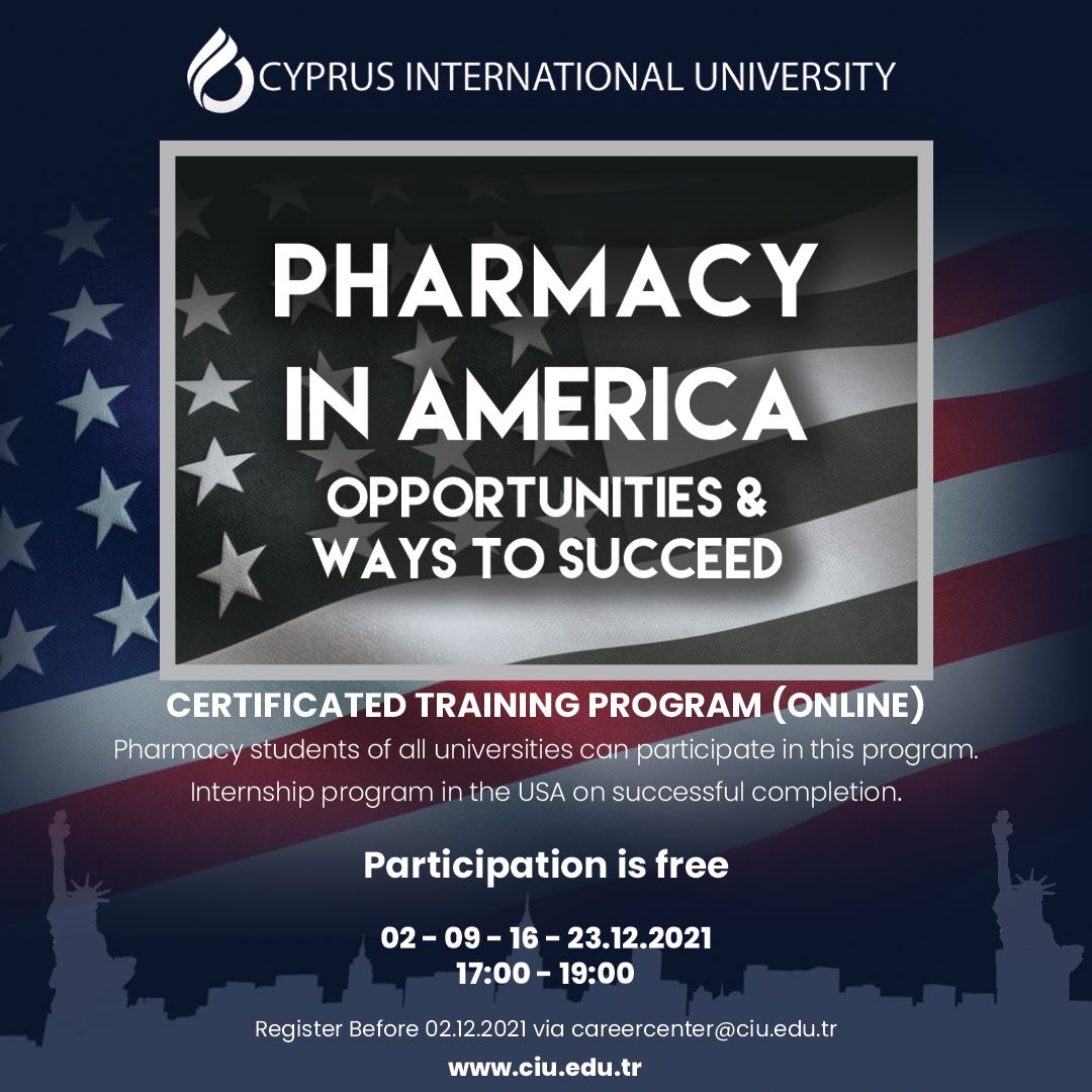 Pharmacy in America | Uluslararası Kıbrıs Üniversitesi