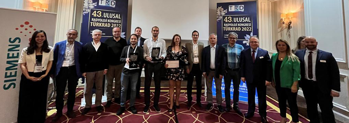 First place from the Turkish Society of Radiology