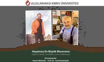 UKU Turk dagcı,fotografcı ve yazar Mahruki ile akademisyen Prof. Dr. Karakuçuk’u agırladı